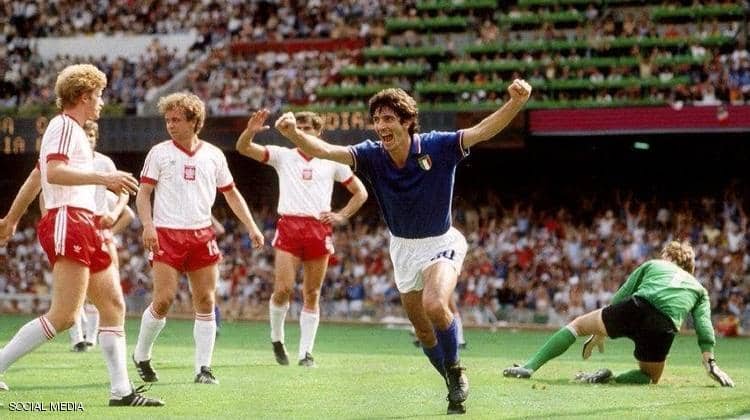 وفاة باولو روسي نجم المنتخب الايطالي في مونديال 1982