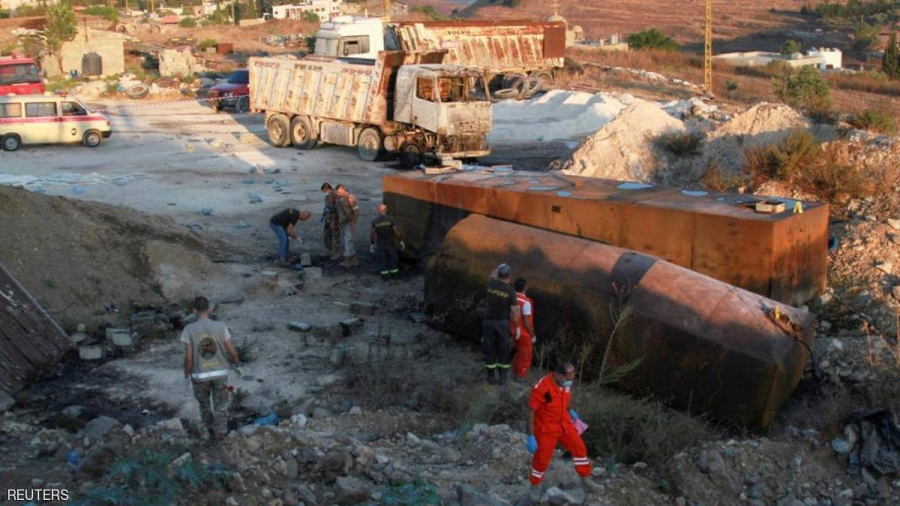  انفجار أليم لصهريج وقود في لبنان يُسفر عن 20 وفاة على الأقل