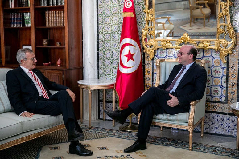 الفخفاخ يستقبل سفير ألمانيا بمناسبة انتهاء مهامه بتونس