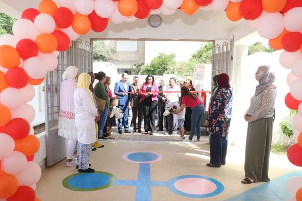 وزيرة الأسرة تؤدي زيارة تفقد للمركز المرجعي لتنمية الطفولة المبكرة بالعمران