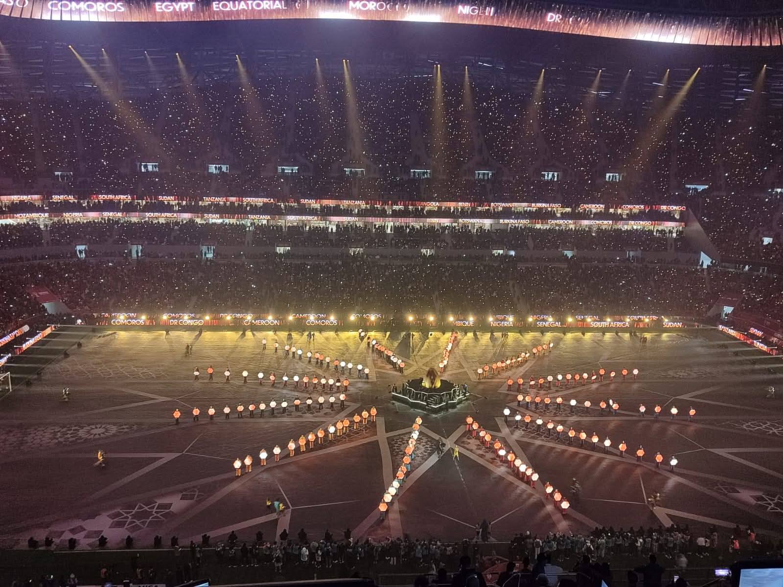 صور من حفل افتتاح بطولة الأمم الافريقية2025