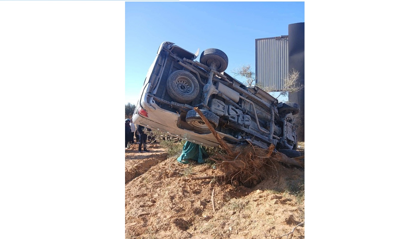 في مستهل العام الجديد: وفاة شخص في حادث مرور /صور