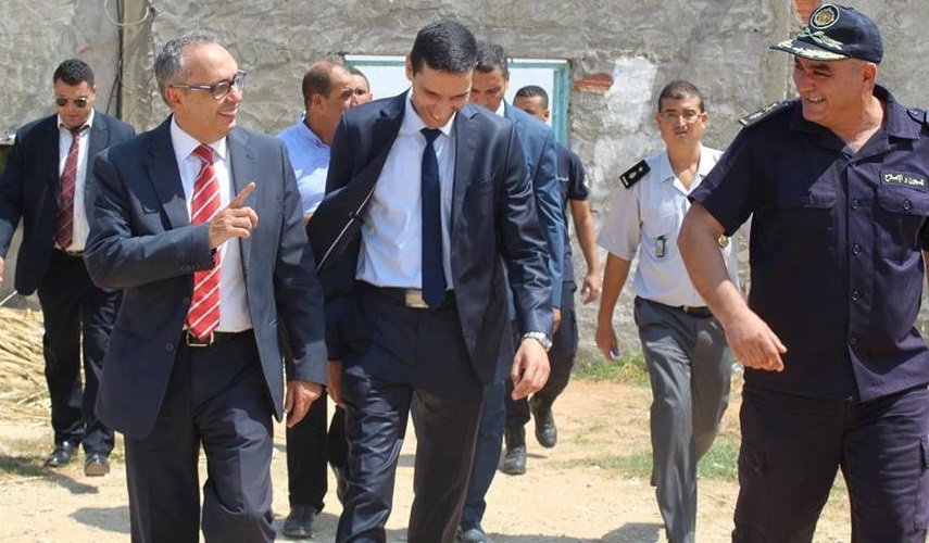 وزير العدل يؤدي زيارة فجئية الى السجن المدني بالمهدية