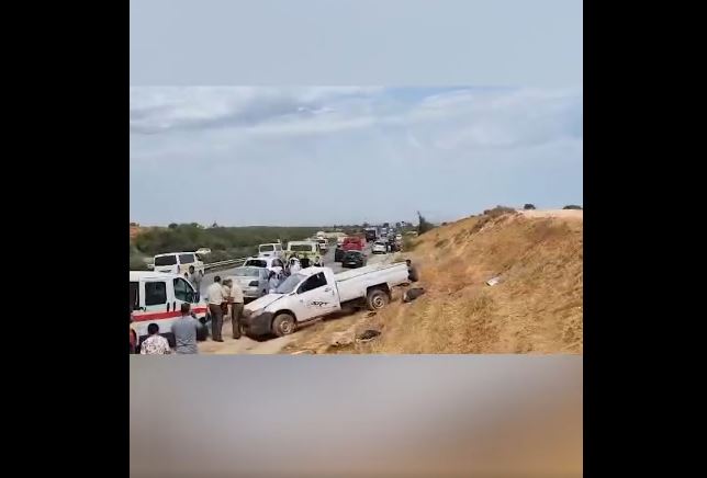 بالفيديو/ انزلاق عدد كبير من السيارات في الطريق السريعة تونس سوسة