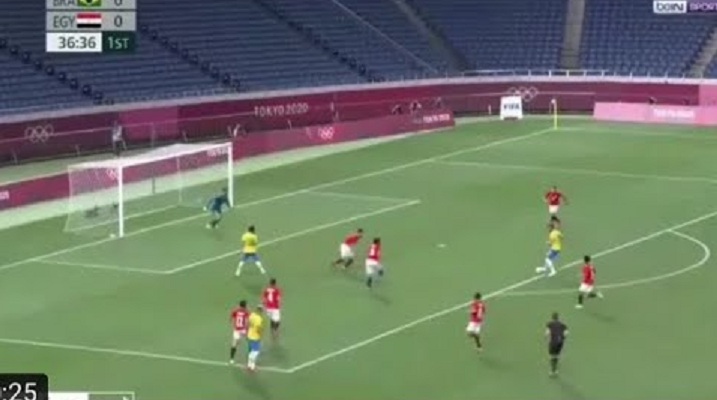 طوكيو 2020 : منتخب مصر يعجز عن مجاراة البرازيل ويغادر مكتفيا بالدور ربع النهائي