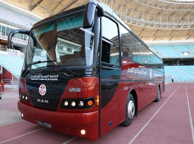 الجامعة تقتني حافلة فخمة وتضعها على ذمة منتخب كرة القدم