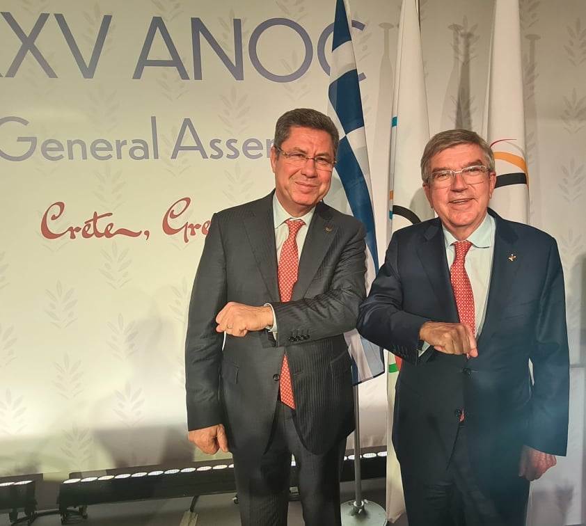 دور الحركة الأولمبية في مسألة التنمية المستدامة محور لقاء بوصيان بتوماس باخ