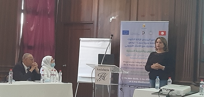 ذكرى الغربي رئيسة وحدة التصرف حسب الأهداف بمشروع تطهير بحيرة بنزرت : قدرنا أن نتعاون جميعا من أجل تحقيق الهدف 