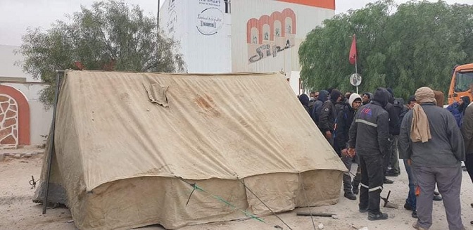 تطاوين : تعطيل الإنتاج يتجدّد ومصنع الجبس مهدد بالإغلاق النهائي ومصير مجهول لنحو 250 عائلة 