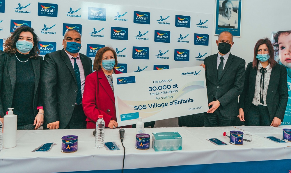 أسترال تونس تدعم أبناء قرى SOS بمبادرة ''قوتنا في وحدتنا''
