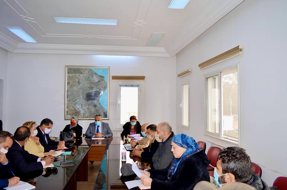 بن عروس : جلسة عمل لمتابعة الوضع الاجتماعي بالشركة التونسية للشحن والترصيف برادس