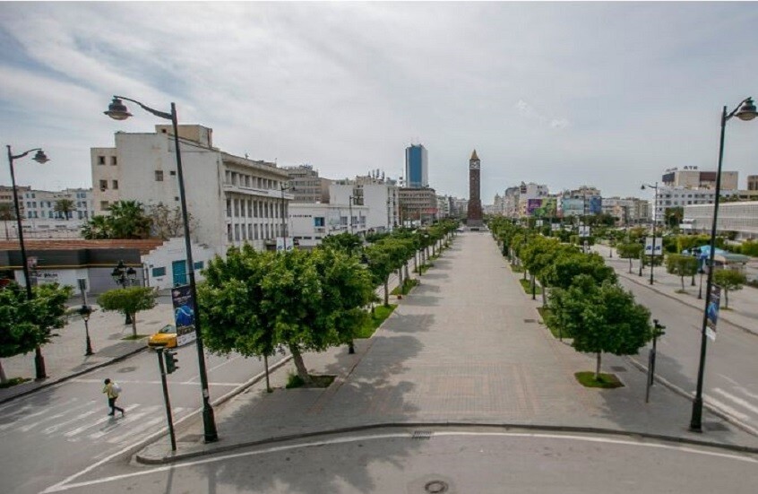 شارع الحبيب بورقيبة دون سيارات في هذين اليومين