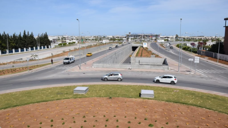 اليوم... فتح محول المطار شارع ياسر عرفات