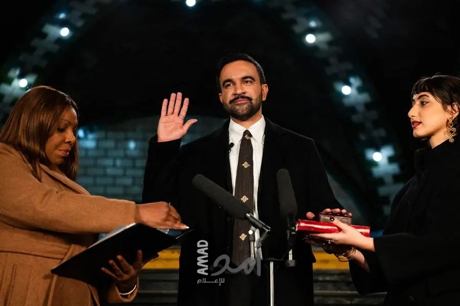في محطة مترو تاريخية.. ممداني يؤدي اليمين الدستورية عمدة لمدينة نيويورك ويده على المصحف