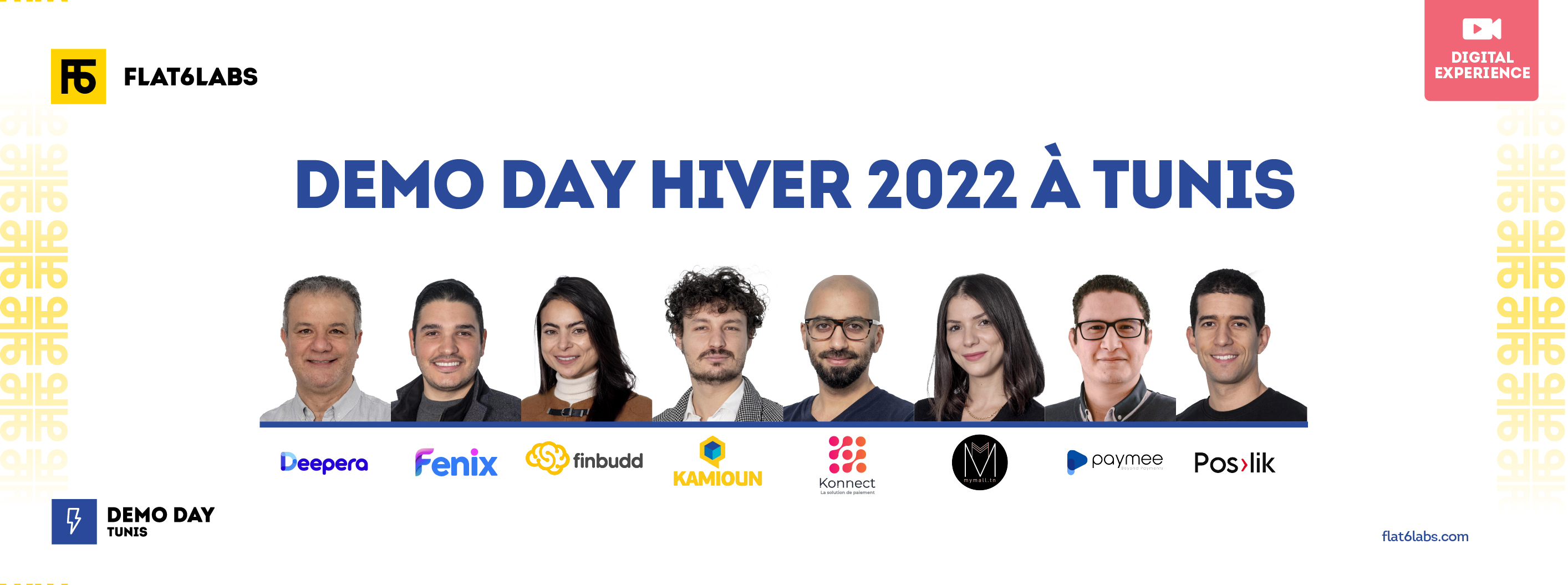 تحتفل Flat6Labs بيوم العروض لشتاء 2022 في تونس