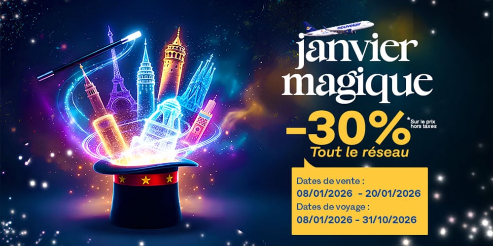 "نوفلار" تطلق عرضا ترويجيا «جانفي الساحر» بتخفيض 30% على كامل شبكتها