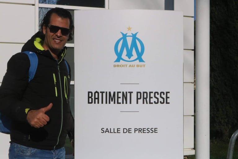 دعوة خاصة من أولمبيك مارسيليا للمصور محرز طوجاني "برناص"