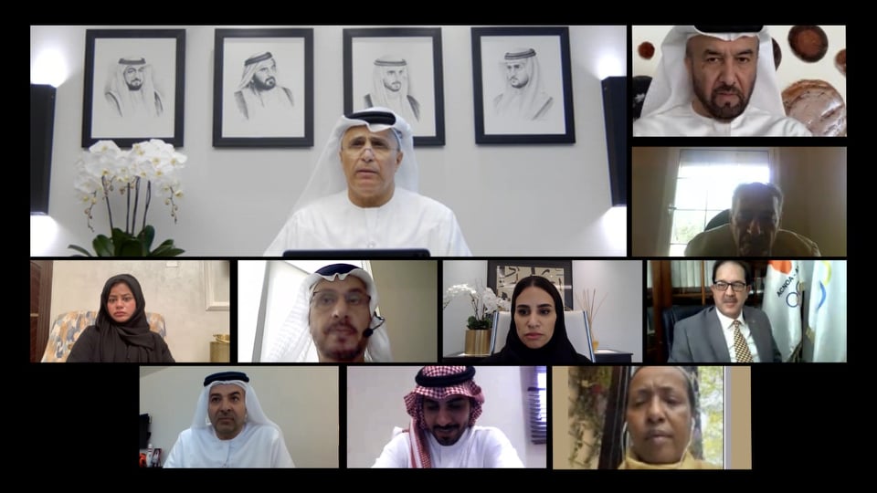 مجلس أمناء جائزة محمد بن راشد آل مكتوم للإبداع الرياضي يبحث الاستعدادات للدورة 12