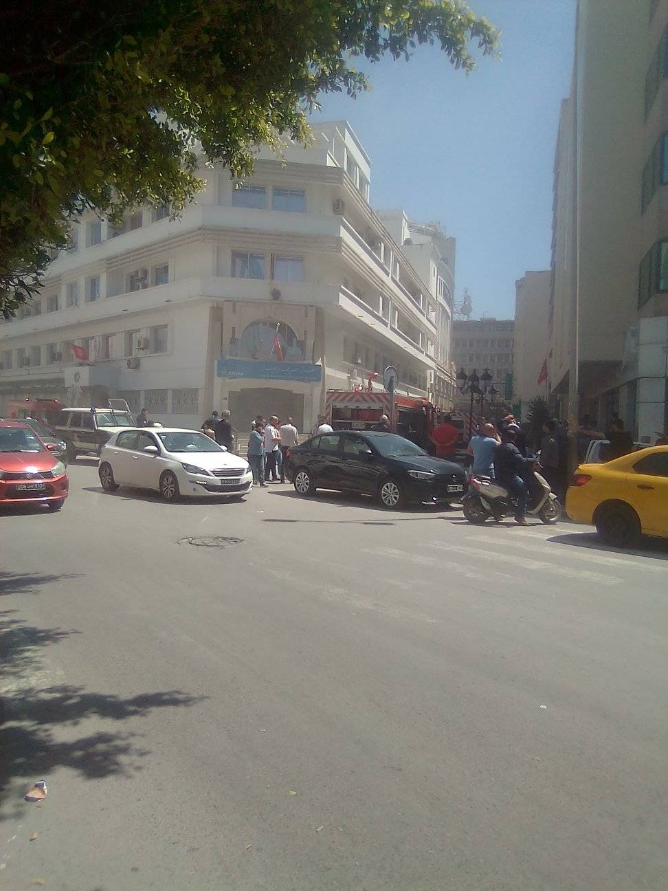 جون جوراس: اندلاع حريق بمقر الصندوق الوطني للتأمين على المرض