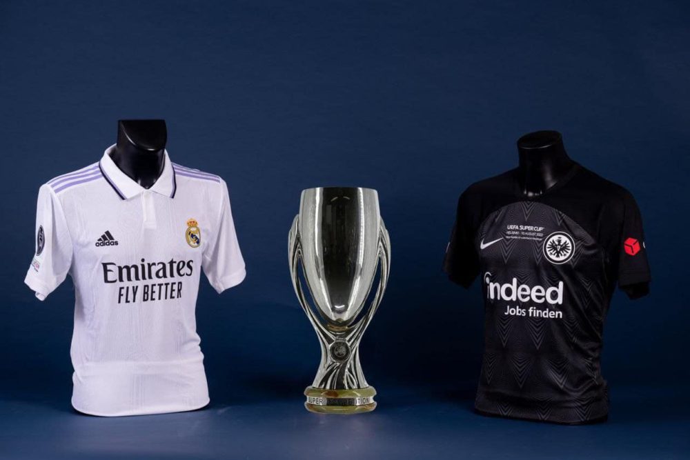 ريال مدريد و آينتراخت فرانكفورت في نهائي كاس السوبر الأوروبي.. توقيت المباراة والنقل التلفزي