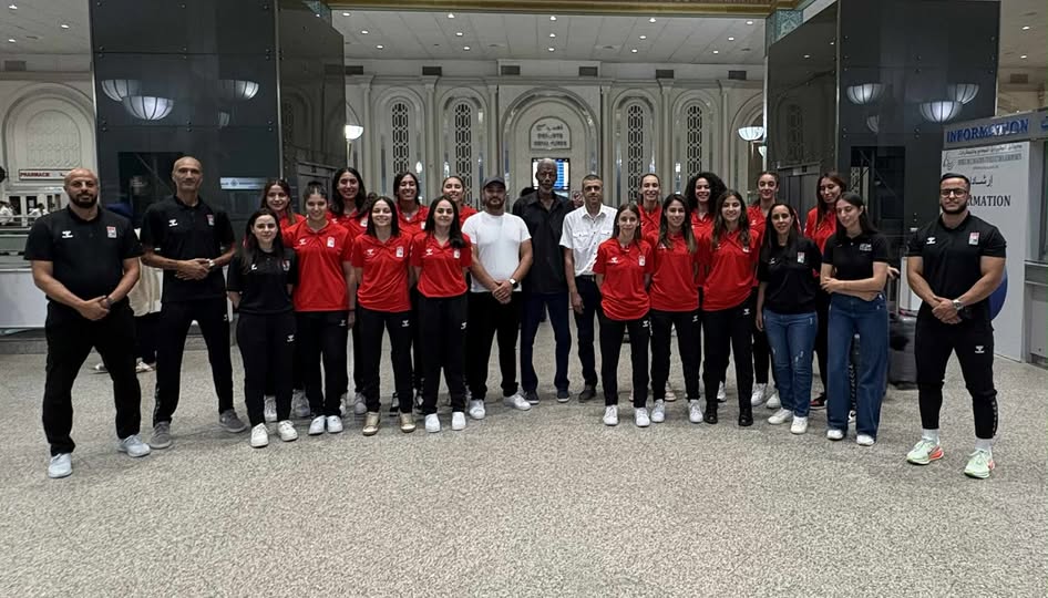 فتيات منتخب السلة يشاركن في البطولة العربية