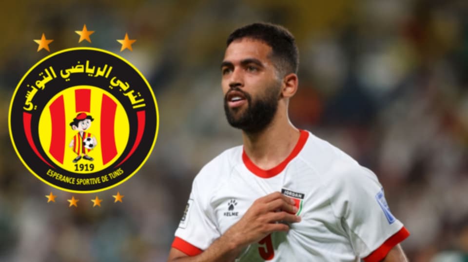 هداف المنتخب الاردني علي علوان قريب من الترجي.. شاهد مهارات اللاعب و اهدافه