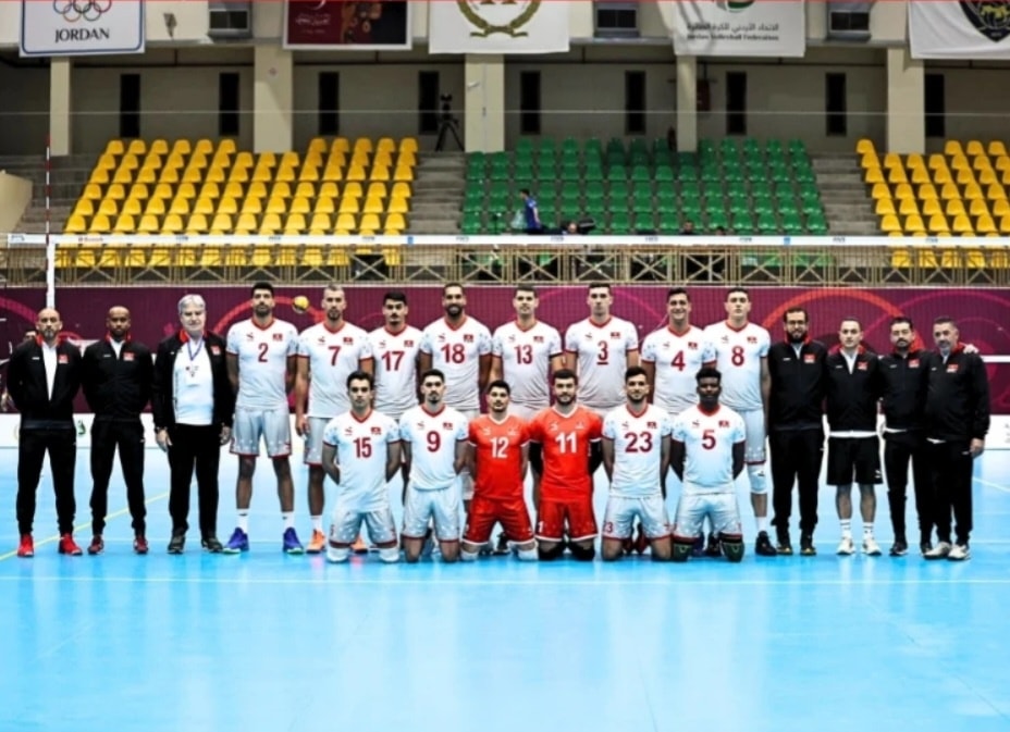 كأس التحدي العربي للكرة الطائرة : فوز ساحق للمنتخب التونسي يفوز على نظيره المصري 