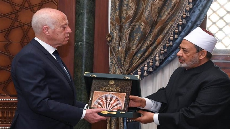 رئيس الجمهورية يلتقي شيخ الأزهر