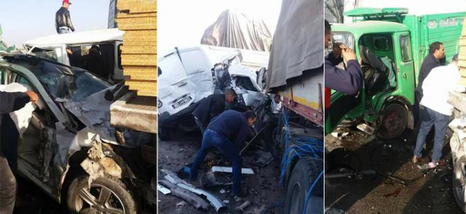 وفاة عوني حرس وإصابة 3 من الحماية المدنية في حادث مرور على الطريق السيارة سوسة – صفاقس