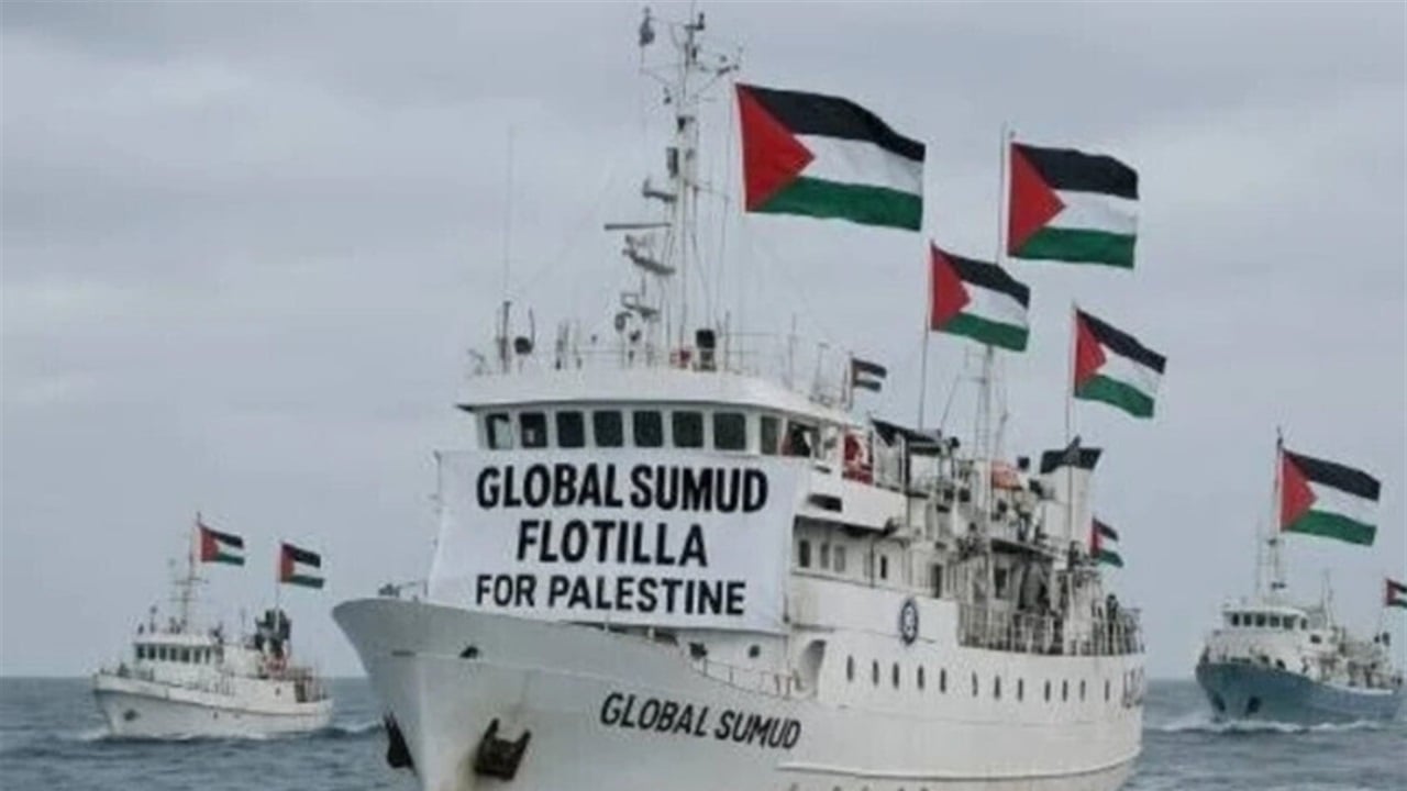 20 سفينة حربية إسرائيلية تتجه نحو "أسطول الصمود"!!!