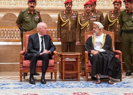 قيس سعيد في سلطة عمان