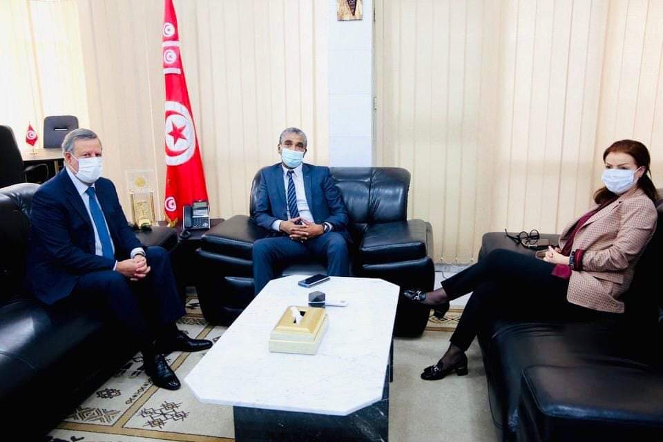 المدب في ضيافة وزير الشباب والرياضة والإدماج المهني وكاتبة الدولة