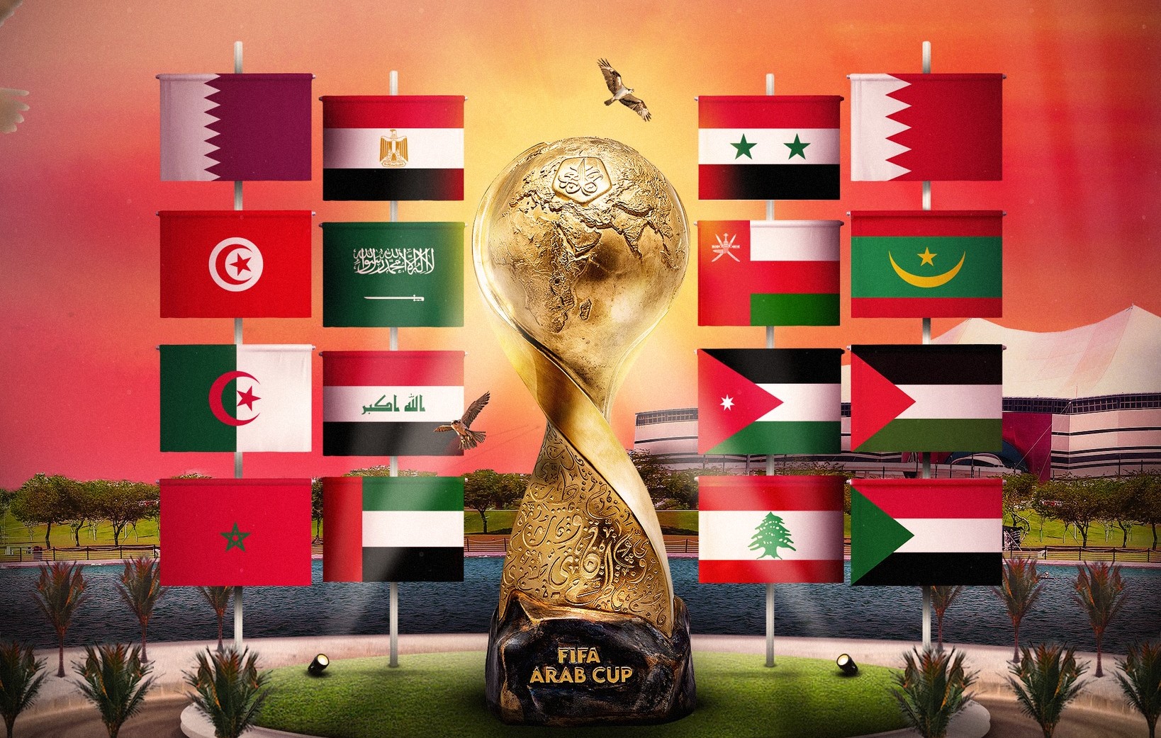 الإعلان عن موعد كأس العرب 2025 والبلد المستضيف