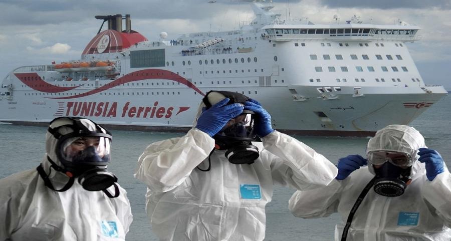 بسبب " كورونا " : الشركة التونسية للملاحة تضع خطة طوارئ وتلغي رحلتها البحرية المصغرة  إلى " جنوة " 