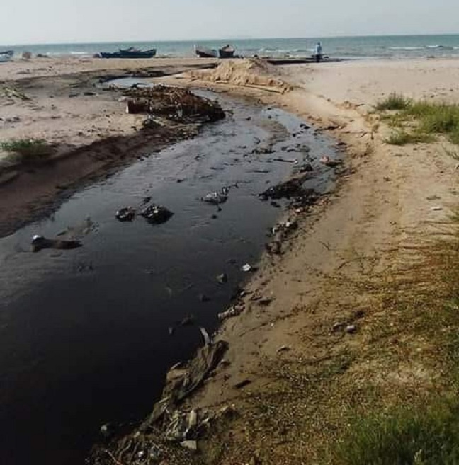 صورة خير من ألف مقال : جريمة الدولة متواصلة في كافة شواطئ الضواحي الجنوبية  