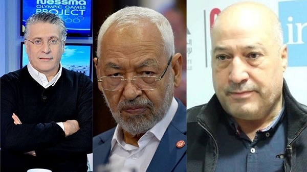 هشام السنوسي: من المضحك أن يتحدث نبيل القروي عن القانون والنهضة حاولت وضع يدها على 7 قنوات بواسطته
