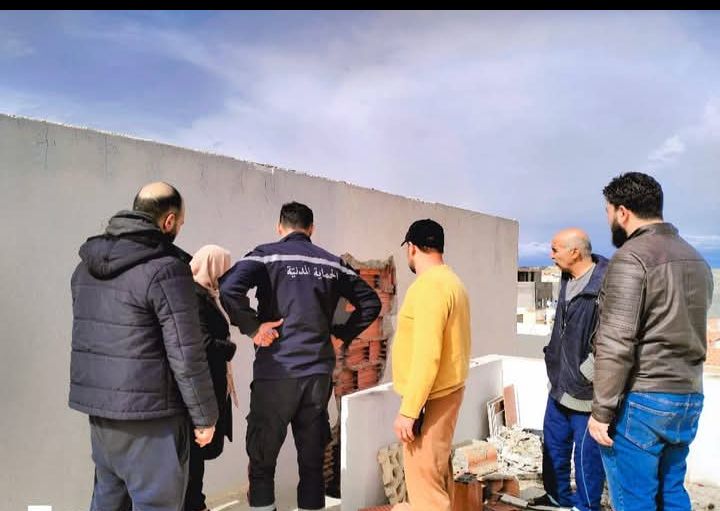 صاعقة تضرب منزلا في دار شعبان الفهري (صور)