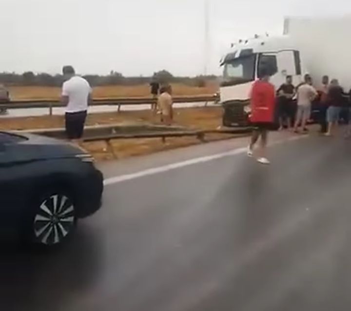 بالفيديو/حادث شنيع منذ قليل بمساكن