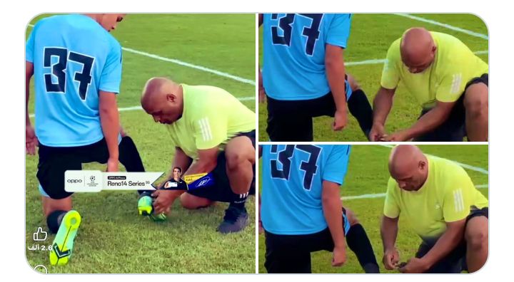 فريق بالدوري المصري عاجز عن توفير حذاء بديل للاعبه؟!