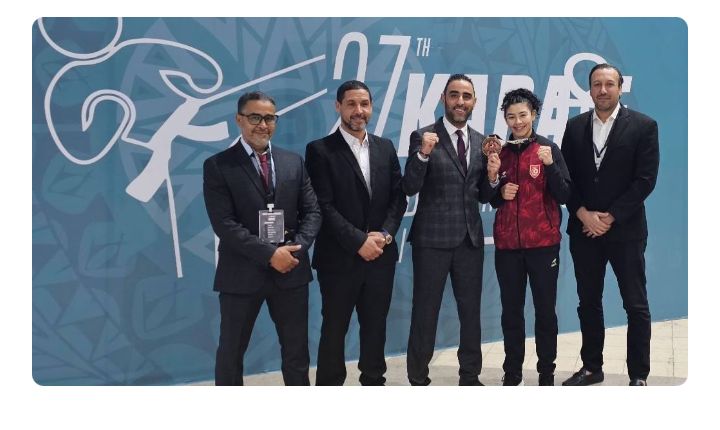 بطولة العالم للكاراتي: وفاء محجوب تحرز الميدالية البرونزية 