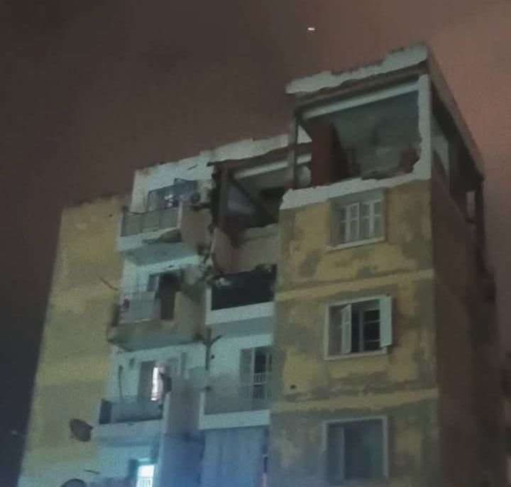 إنفجار شقة بقصر السعيد..بسبب تسرب الغاز