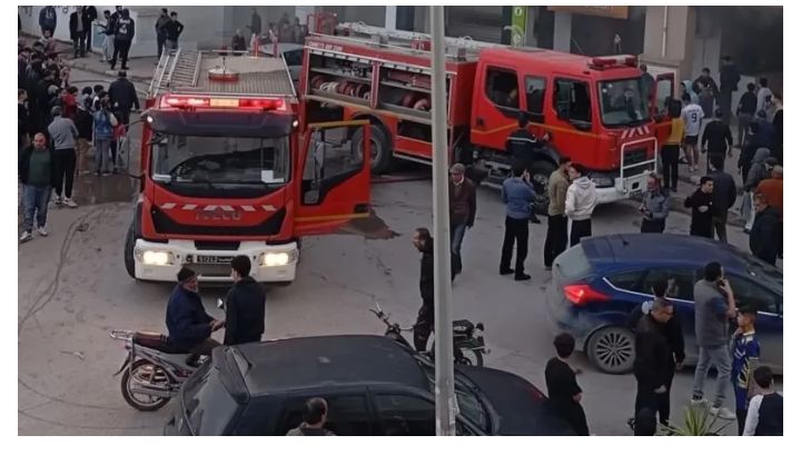 قبل الإفطار: اندلاع حريق ضخم بمغسلة ملابس