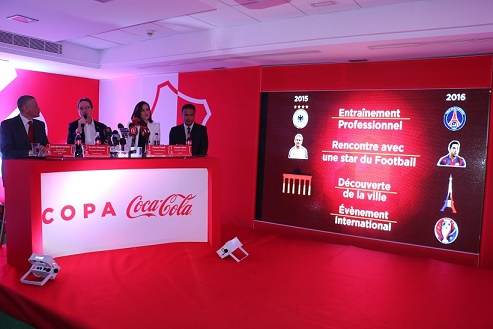 الاعلان رسميا عن انطلاق الدورة الثالثة للبطولة الدولية لكرة القدم ''كوبا كوكا كولا''