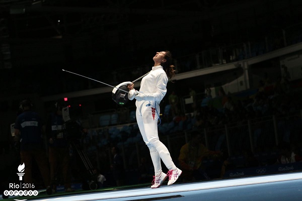 ريو 2016 : سارة بسباس تتأهل للدور الربع النهائي في منافسات المبارزة بالسيف 