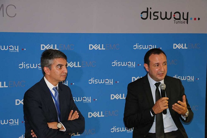 DISWAY تعلن عن تسويق منتجات  DELLEMC  في تونس