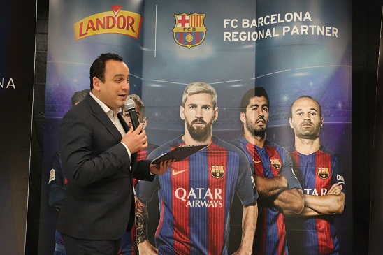 " لاند دور " الشريك الإقليمي  لنادي برشلونة لكرة القدم
