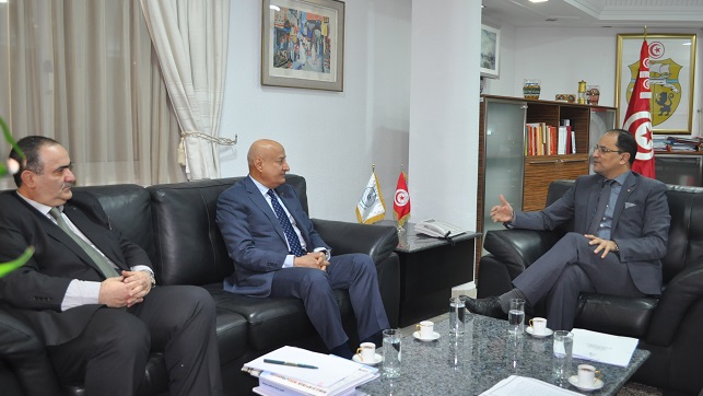 وزير التعليم العالي يستقبل المدير العام للمنظمة الإسلامية للتربية والعلوم والثقافة