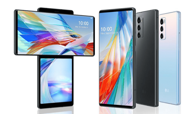 " LG Wing " الهاتف الذكي الجديد المبتكر بشاشة دوّارة تكشف عن شاشة أخرى