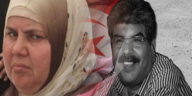 مباركة البراهمي : الشهيد كان ضحية جريمة دولة نفّذتها " الترويكا " وتتستّر عليها الحكومة الحالية