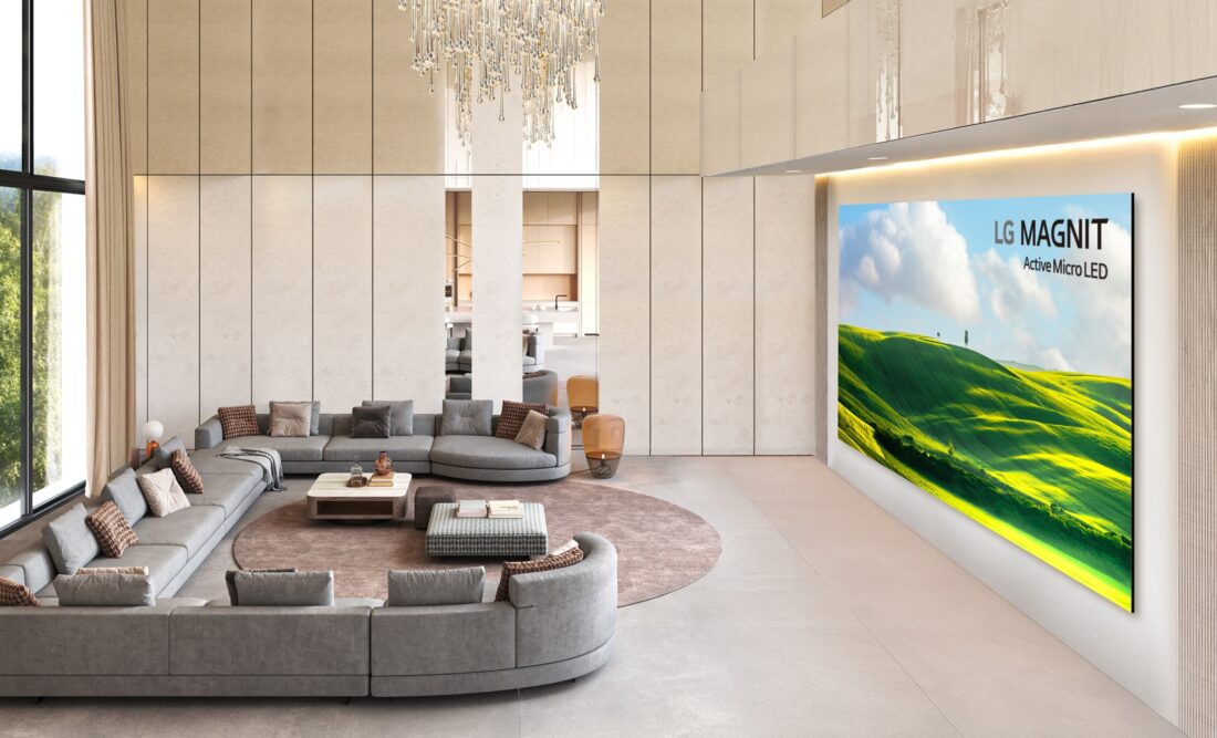شركة إل جي تكشف عن شاشة LG MAGNIT Active Micro LED